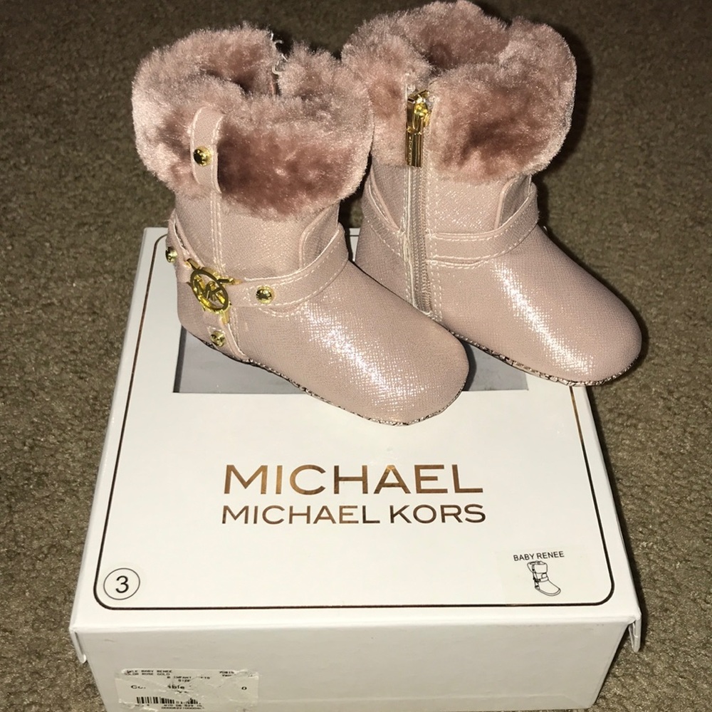 Michael Kors baby booties